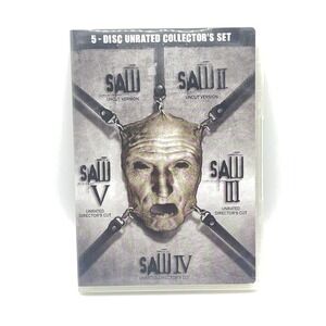 SAW Complete Horror Collection DVD BOX 1.2.3.4.5 Unrated, Uncut I-V